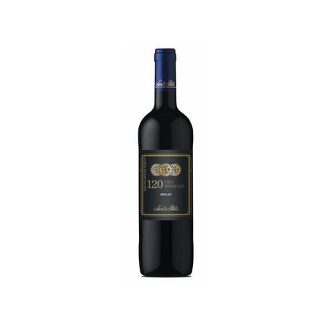 Vino Merlot 120 Tres Medallas