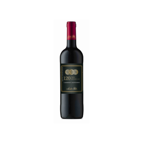 Vino Cabernet Sauvignon 120 Tres Medallas 700ml