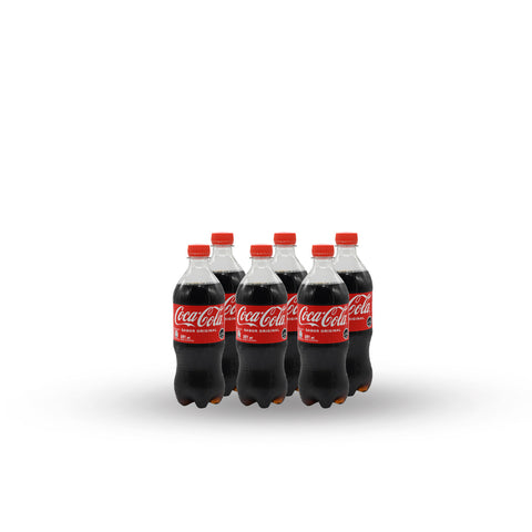 Pack x6 Bebida Coca Cola 500 ml
