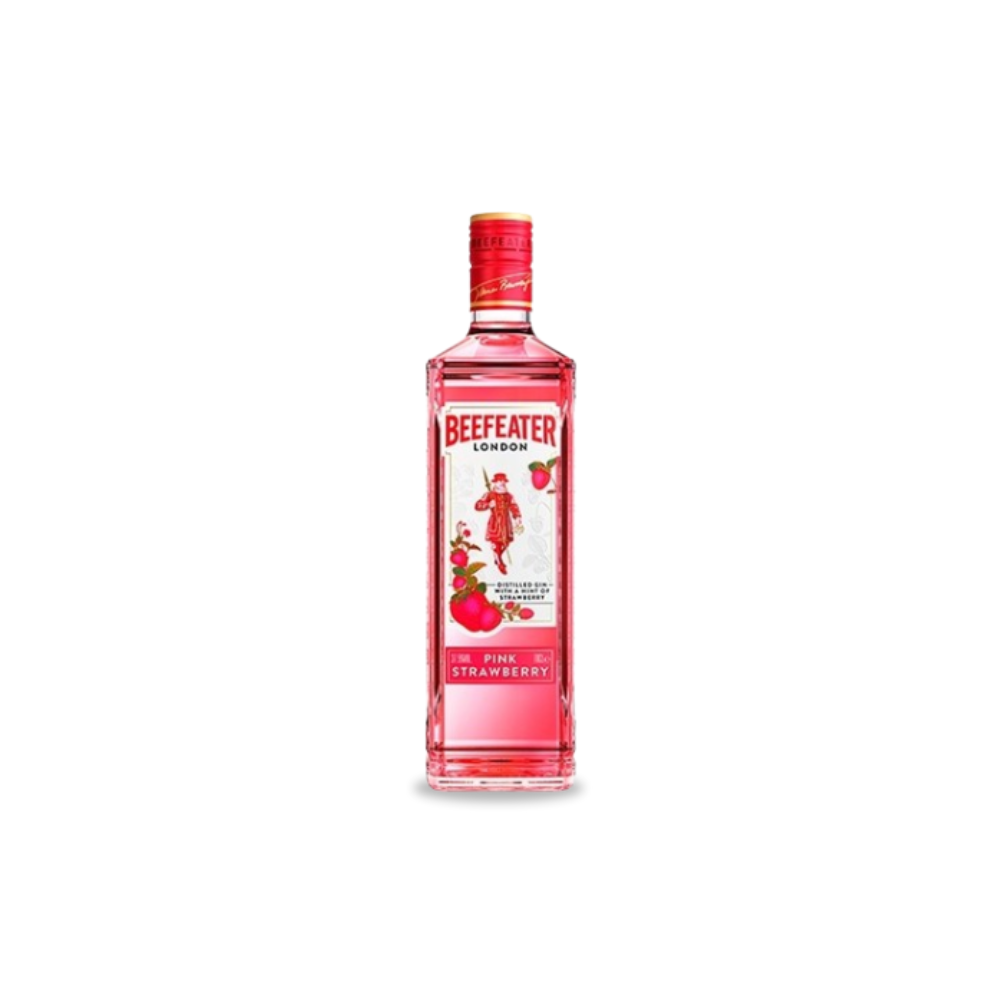 Gin Beefeater Pink Strawberry 750 cc 37.5° – Entrelatas