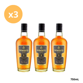 Pack Brandy Domecq 8 Años 750ml x3