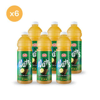 Néctar de fruta Piña Watts 1,5 lt Pack x6