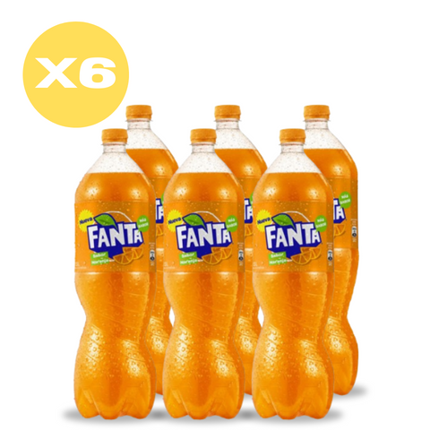 Bebida Fanta 1.5 lt Pack x6