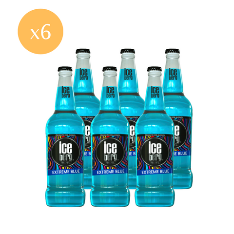 Pack x6 Iceberg Extreme Blue 710 ml 5°