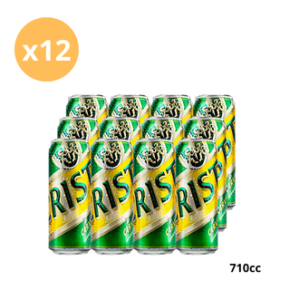 Pack x12 Latón Cerveza Cristal 710 cc