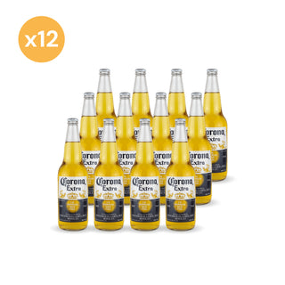 Pack x12 Cerveza Corona Extra 620 cc