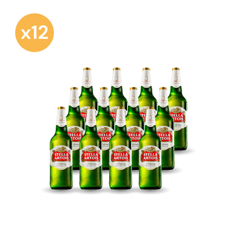 Pack x12 Cerveza Stella Artois 660 cc