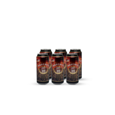 Pack x6 Cerveza Malta Morenita Lata 470 cc