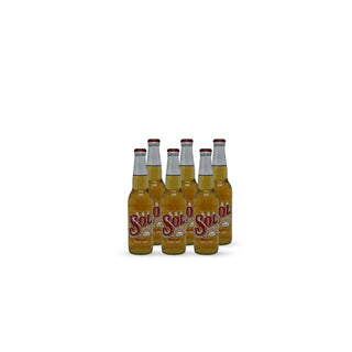 Pack x6 Cerveza Sol Botella 330 cc