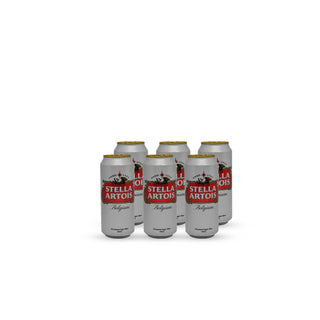 Pack x6 Cerveza Stella Artois Lata 470 cc