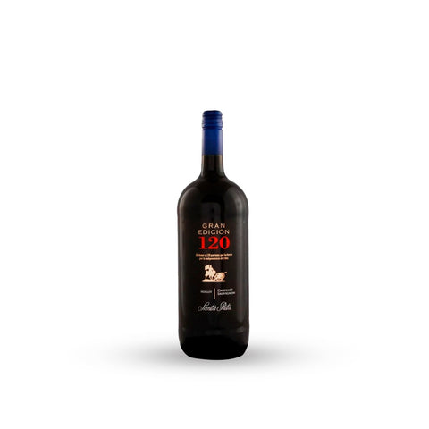 Vino Tinto 120 Santa Rita Botellon Gran Edicion Merlot/Cabernet Sauvignon 1,5 lt 12°