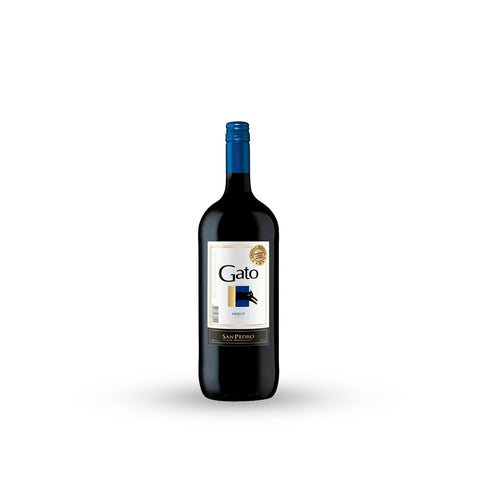 Vino Tinto Gato Botellon Merlot 1,5 lt 12°