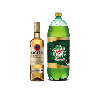 Promo Ron Bacardí Carta Oro 750cc + Bebida 3 Lts Variedades