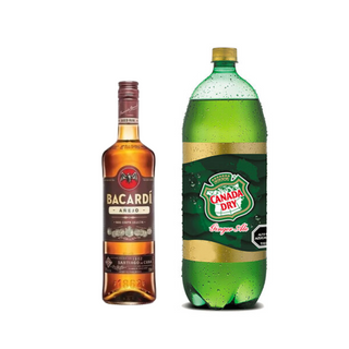 Promo Ron Bacardí Añejo 750cc + Bebida 3 Lts Variedades