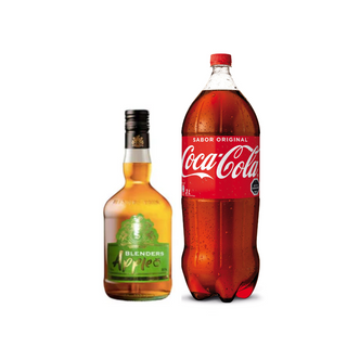 Promo Whisky Blenders Apple 750 ml + Bebida 3 Lts Variedades