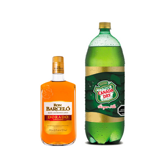 Promo Ron Barceló Dorado Añejado 750cc + Bebida 3 Lts Variedades
