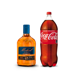 Promo Pisco Mistral Nobel Barricas Tostadas 750 ml + Bebida 3 Lts Variedades