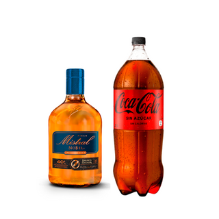 Promo Pisco Mistral Nobel Barricas Tostadas 750 ml + Bebida 3 Lts Variedades