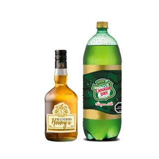 Promo Whisky Blenders Honey 750 ml + Bebida 3 Lts Variedades