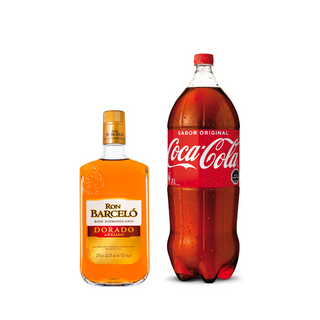 Promo Ron Barceló Dorado Añejado 750cc + Bebida 3 Lts Variedades
