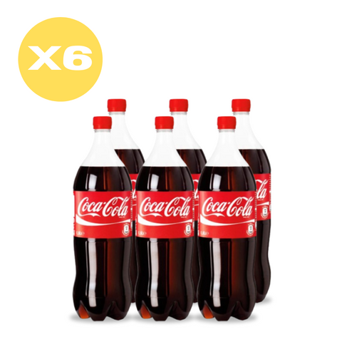 Bebida Coca Cola 1.5 lt x6