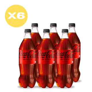 Bebida Coca Cola Zero 1.5 lt x6