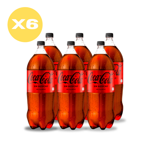 Bebida Coca Cola Zero 3 lt x6