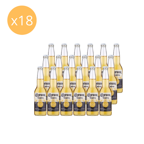 Pack x18 Cerveza Corona 330 cc