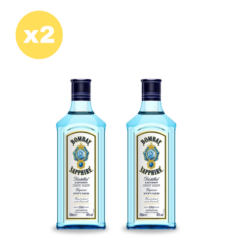 Pack x2 Gin Bombay 750 ml 47°