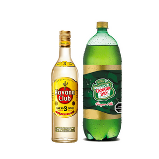 Promo Ron Havana Club Añejo 3 Años 700cc + Bebida 3 Lts Variedades