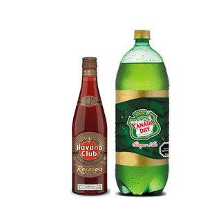 Promo Ron Havana Club Añejo Reserva 700 ml 40° + Bebida 3 Lts Variedades