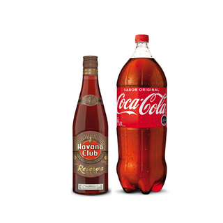 Promo Ron Havana Club Añejo Reserva 700 ml 40° + Bebida 3 Lts Variedades
