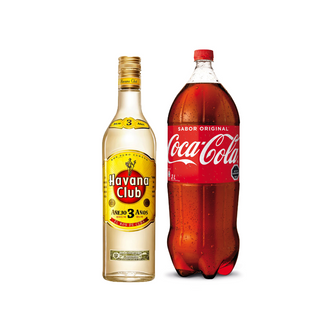 Promo Ron Havana Club Añejo 3 Años 700cc + Bebida 3 Lts Variedades