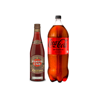 Promo Ron Havana Club Añejo Reserva 700 ml 40° + Bebida 3 Lts Variedades