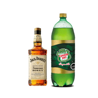 Promo Whisky Jack Daniels Honey 750 ml 40° + Bebida 3 Lts Variedades