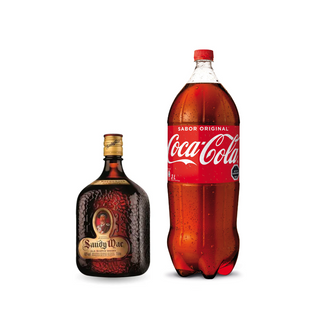 Promo Whisky Sandy Mac 750 ml 40° + Bebida 3 Lts Variedades