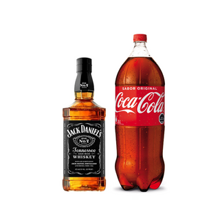 Promo Whisky Jack Daniels Black N°7 750 ml 40° + Bebida 3 Lts Variedades