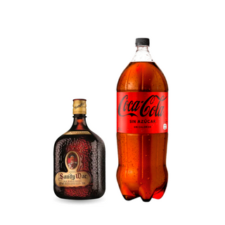 Promo Whisky Sandy Mac 750 ml 40° + Bebida 3 Lts Variedades