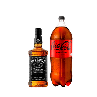 Promo Whisky Jack Daniels Black N°7 750 ml 40° + Bebida 3 Lts Variedades