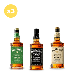 Pack x3 Jack Daniels Variedad