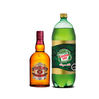 Promo Whisky Chivas Regal 12 Años 1 Litro + Bebida 3 Lts Variedades