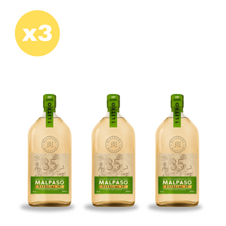 Pack x3 Pisco Malpaso Especial 1lt 35°