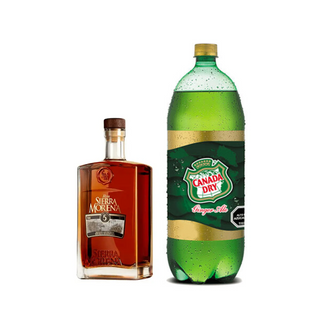 Promo Ron Sierra Morena Extra Añejo 5 años 750 ml + Bebida 3 Lts Variedades