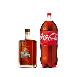 Promo Ron Sierra Morena Extra Añejo 5 años 750 ml + Bebida 3 Lts Variedades