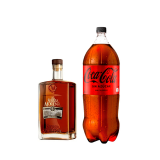 Promo Ron Sierra Morena Extra Añejo 5 años 750 ml + Bebida 3 Lts Variedades