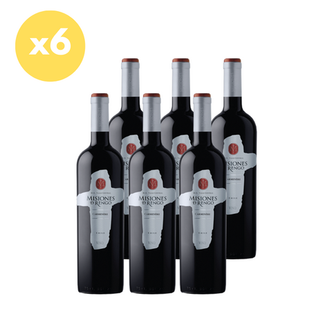 Pack Vino Misiones de Rengo Varietal x6