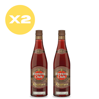 Pack x2 Ron Havana Club Añejo Reserva 700 ml 40°