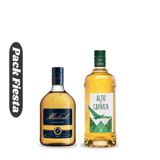 Pack Fiesta 3 Pisco Mistral 35° 1Lt + 3 Pisco Alto Del Carmen 35° 1Lt
