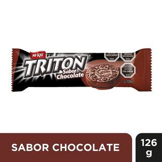Galleta Triton Sabor Chocolate 126 Gramos