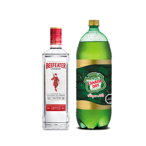 Promo Gin Beefeater London Dry 750 cc 40°+ Bebida 3Lts